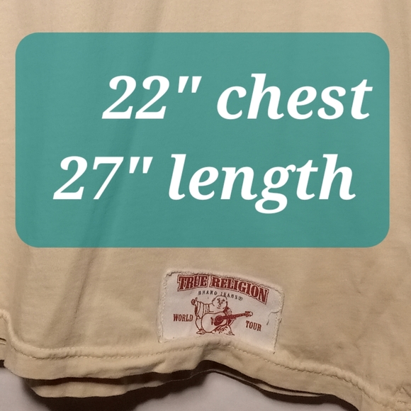 True Religion short sleeve t-shirt mens size medium - Picture 2 of 11